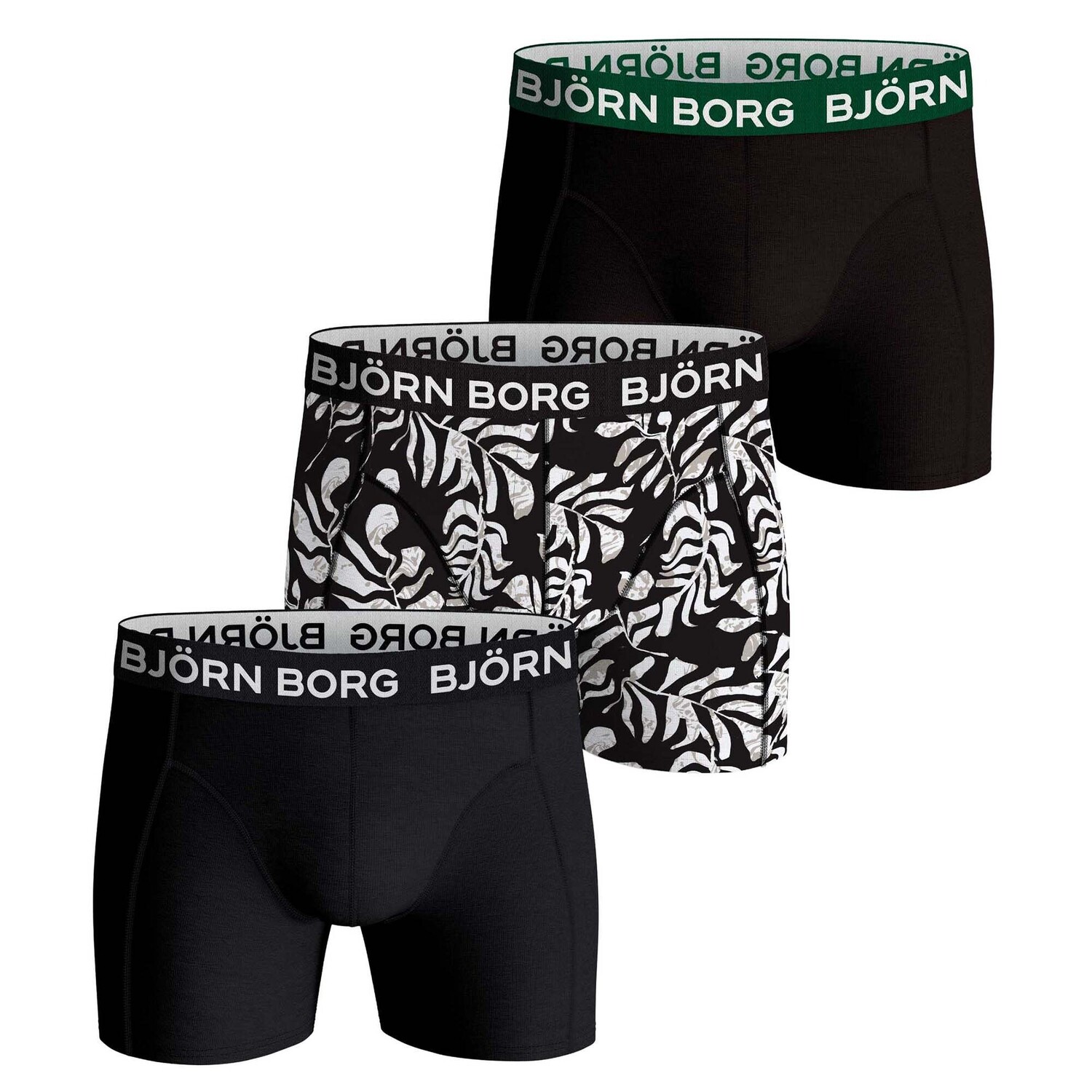 Боксеры Björn Borg Boxershort 3 шт, черный