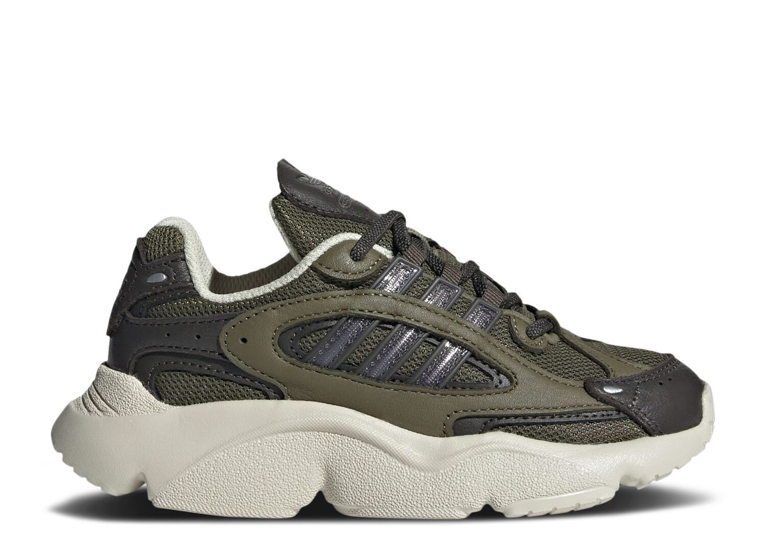 

Кроссовки adidas Ozmillen Elastic Lace J 'Focus Olive', зеленый