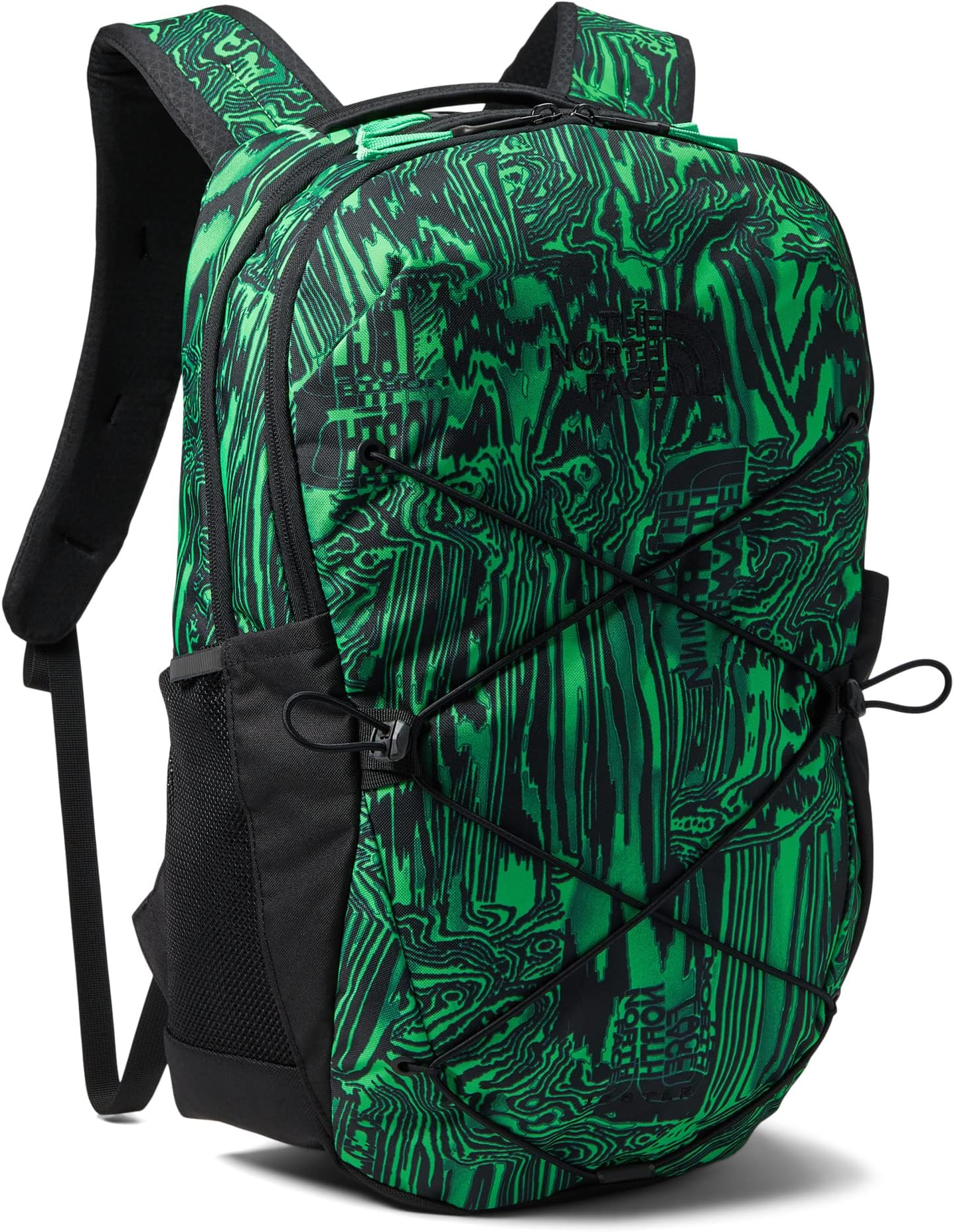 цена Рюкзак Jester Backpack The North Face, цвет Chlorophyll Green Digital Distortion Print/TNF Black