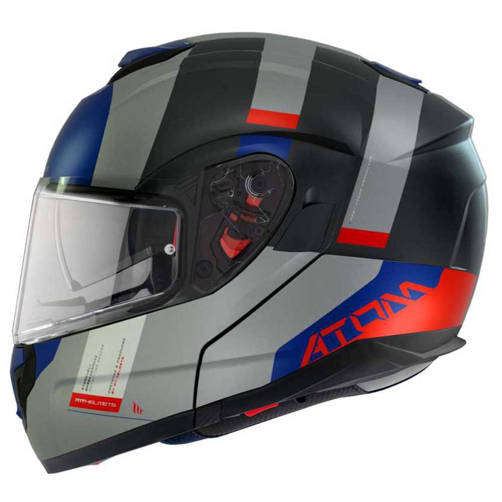 Модульный шлем MT Helmets Atom SV Gorex, черный фото