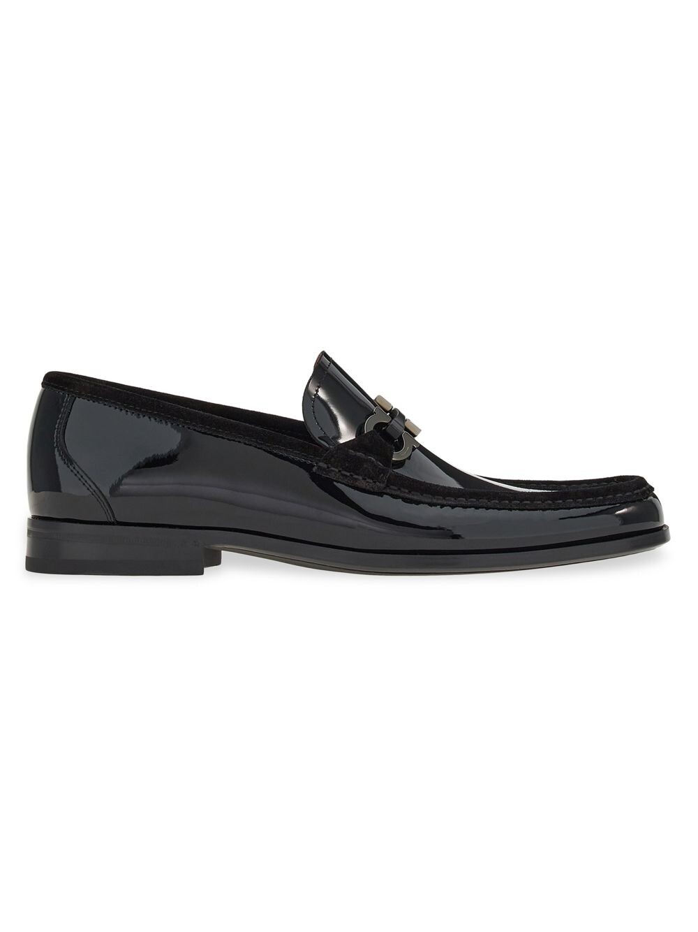 

Мокасины из лакированной кожи Grandioso2 FERRAGAMO, неро