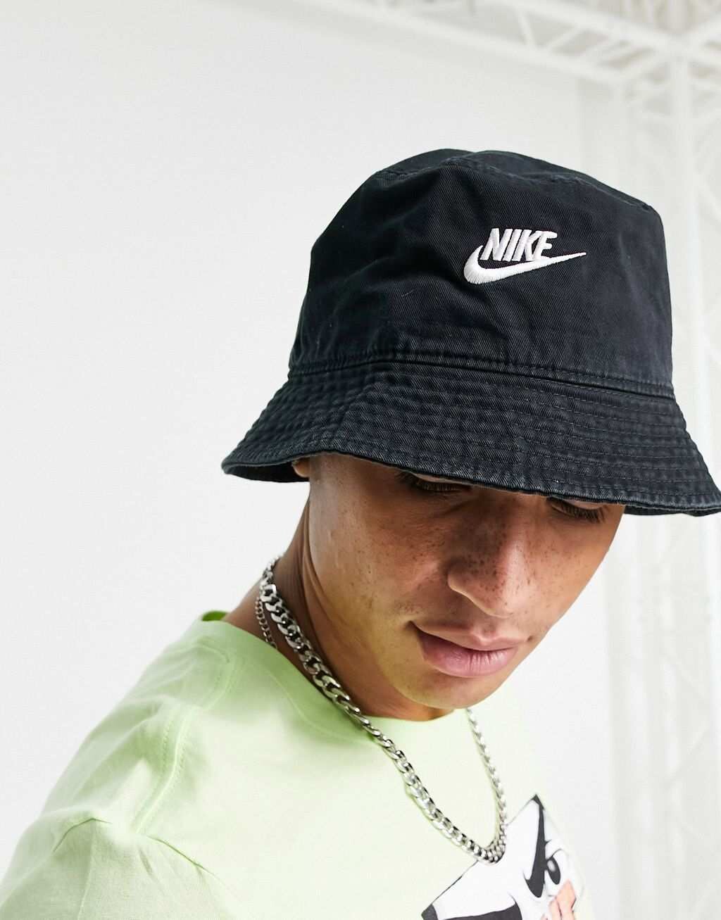 

Черная панама с логотипом Nike