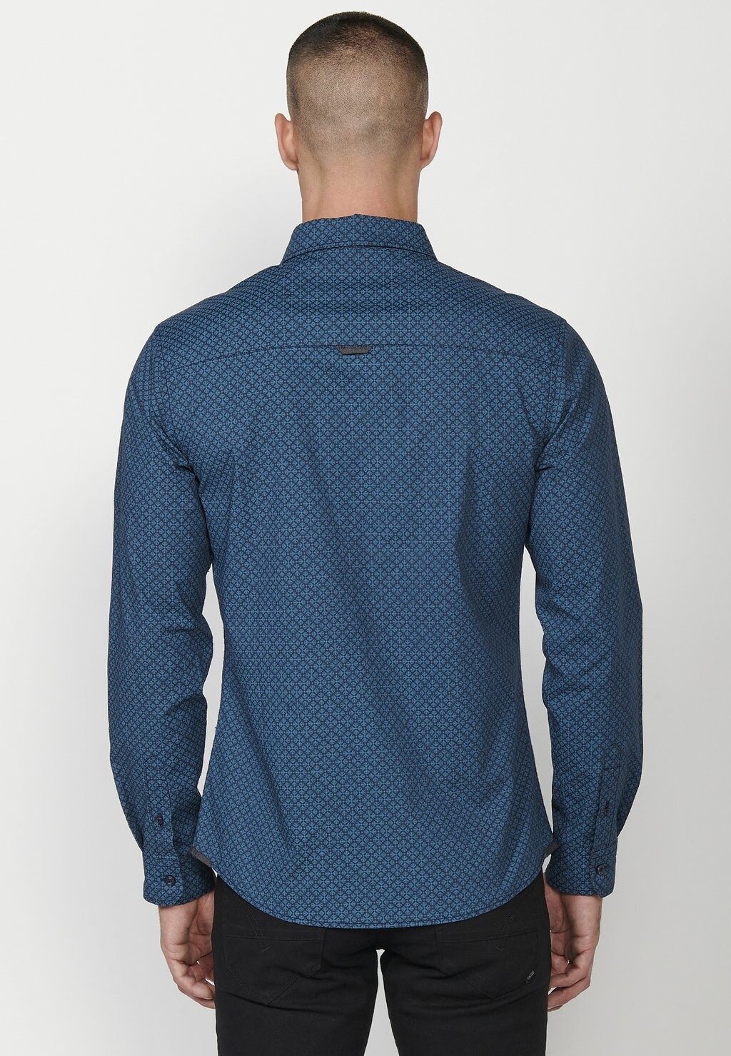 

Рубашка LONG SLEEVE Koroshi, темно-синий