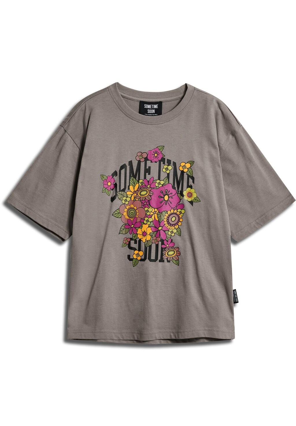 

Футболка с принтом STSJESSIE Sometime Soon, цвет steeple gray