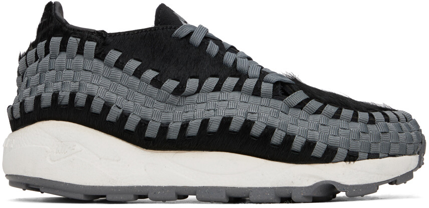 

Серо-черные кроссовки Nike Footscape, Черный