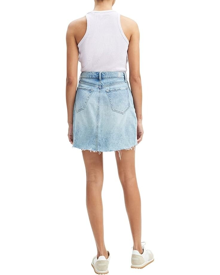 

Юбка 7 For All Mankind Miniskirt, цвет Floral Rigid