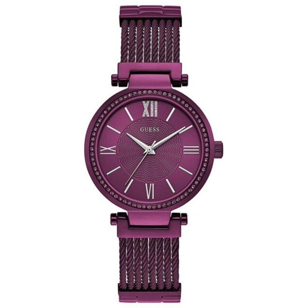 

W0638L6 часы часы Guess, фиолетовый
