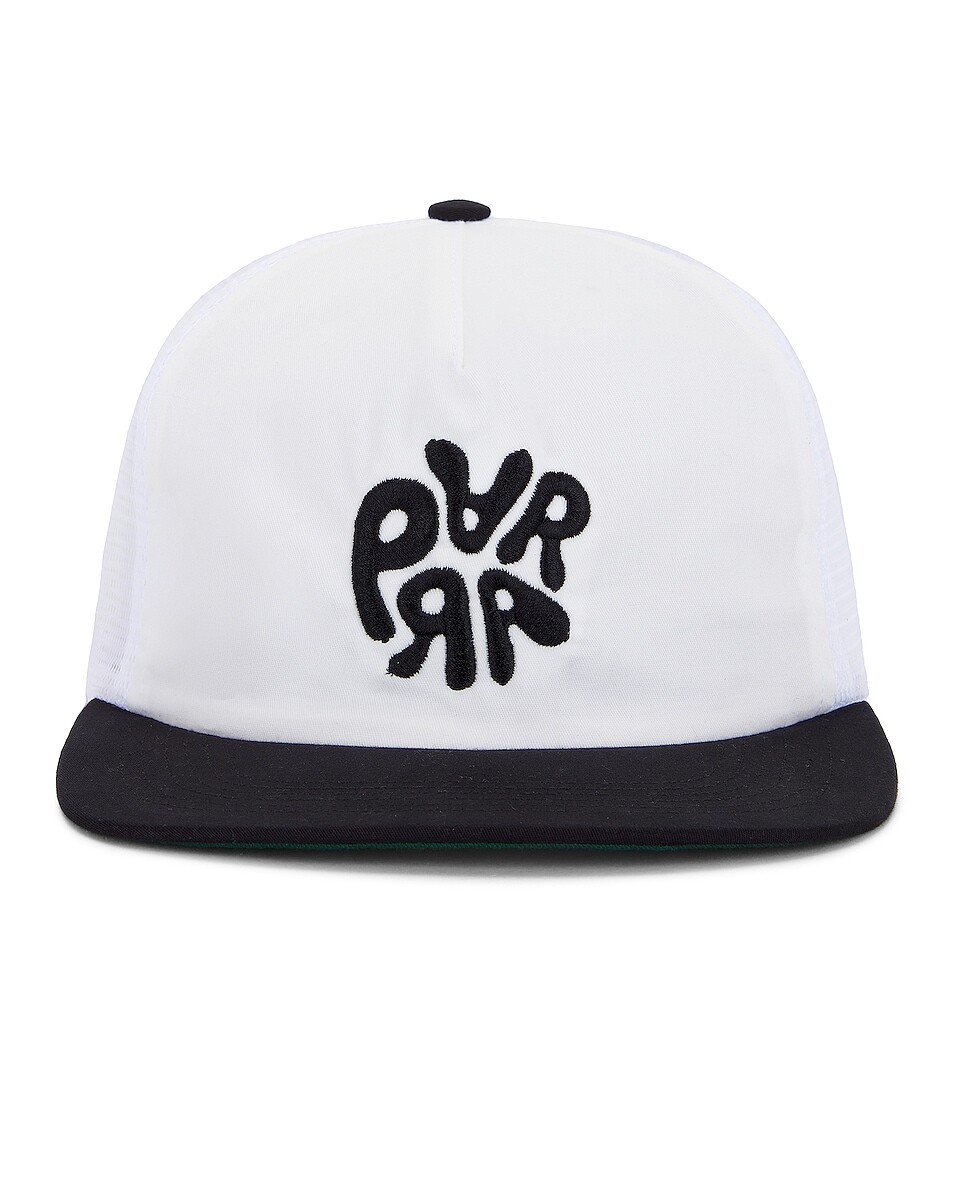 

Шапка By Parra 1976 Logo 5 Panel, белый