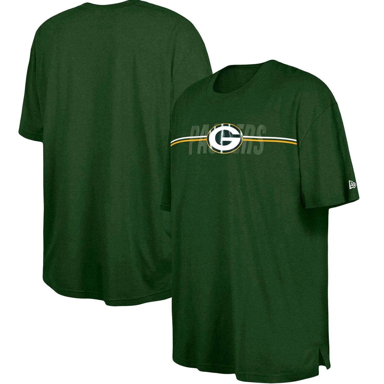

Мужская зеленая футболка Green Bay Packers 2023 NFL Training Camp Big & Tall New Era, Зеленый