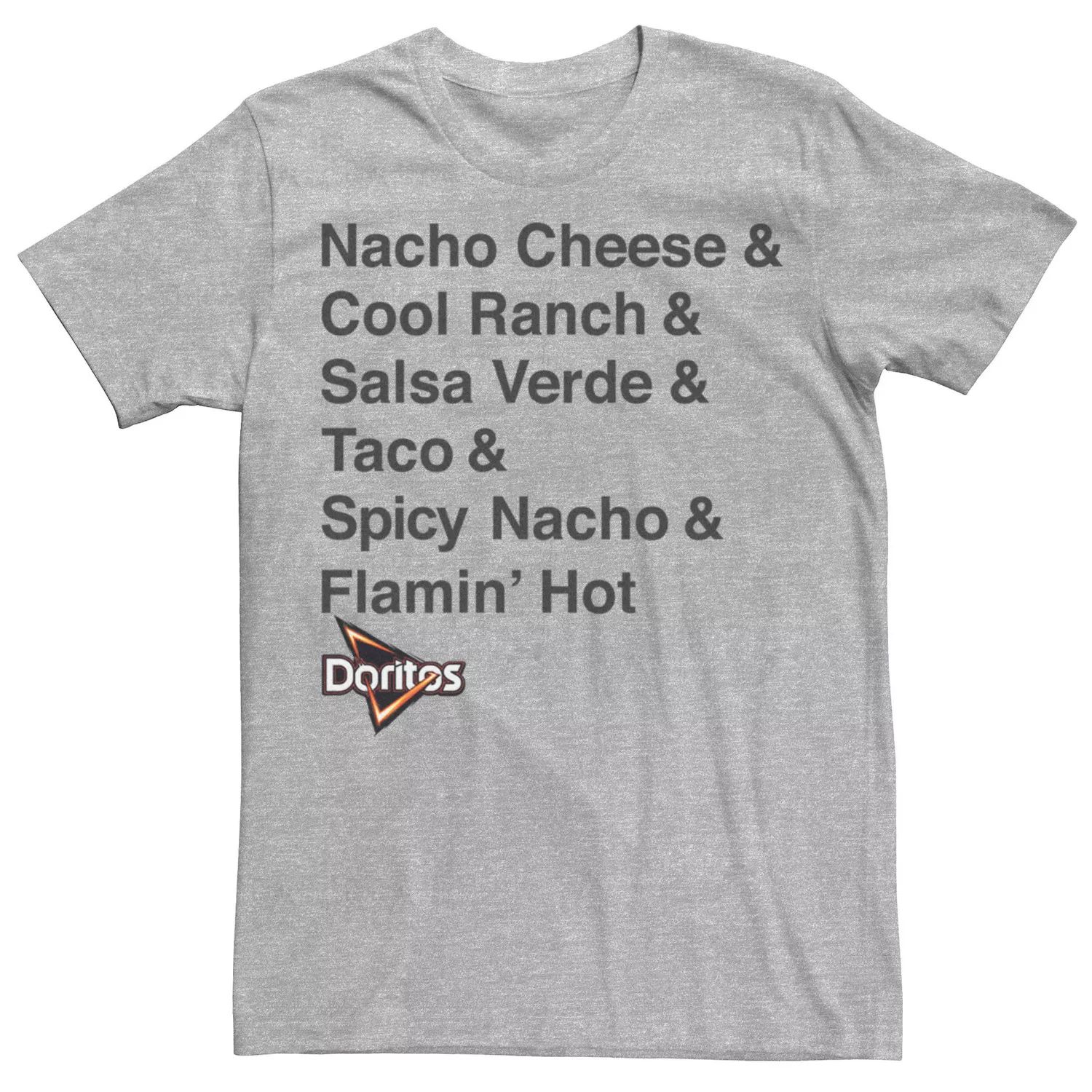 Мужская футболка Doritos Tortilla Chips Flavors Licensed Character mister freed tortilla chips avocado 135g