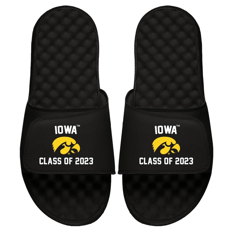 

Шлепанцы ISlide Iowa Hawkeyes, черный