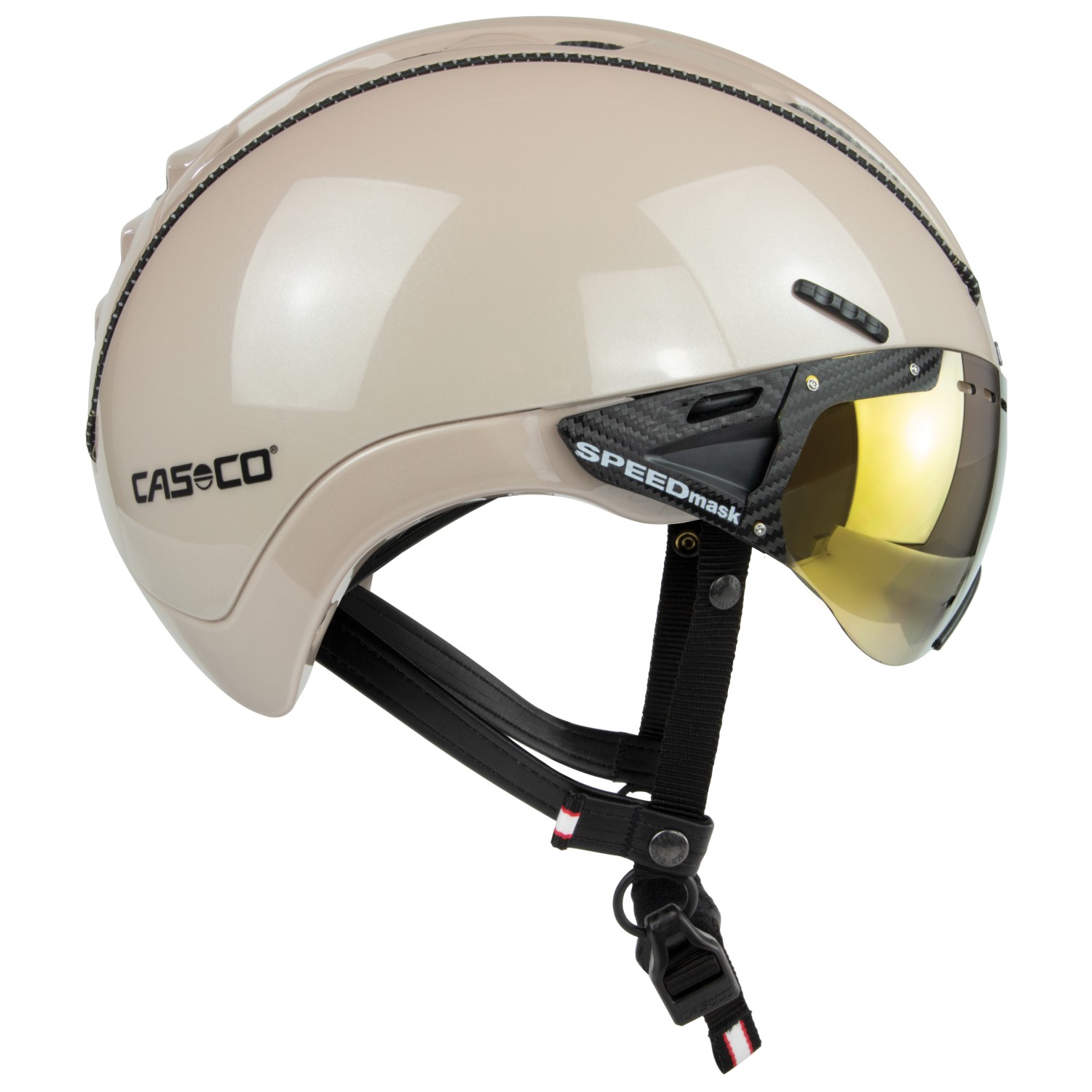 Велосипедный шлем Casco Roadster Plus, цвет Champagne Gold шлем casco roadster 18 04 3607 xl