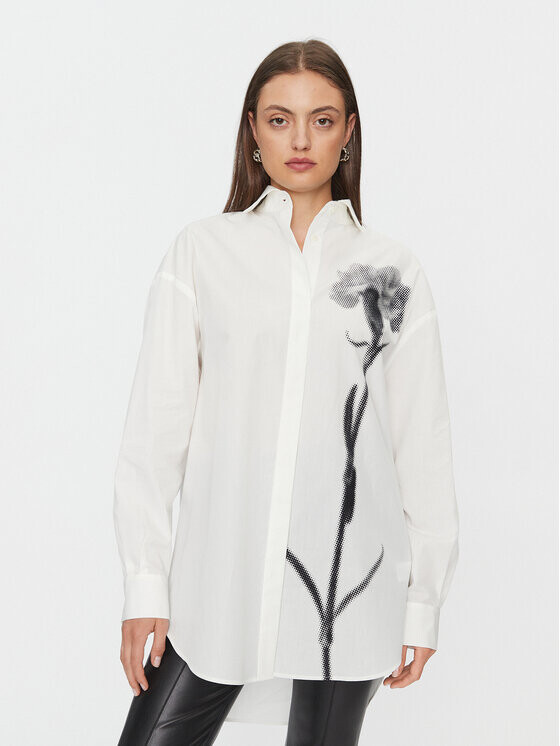 

Рубашка свободного кроя Desigual, белый