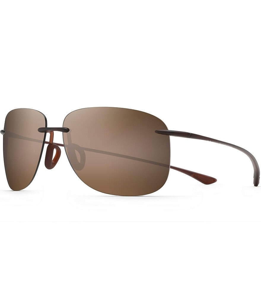 

Солнцезащитные очки Maui Jim Hikina PolarizedPlus2 без оправы, 62 мм, коричневый