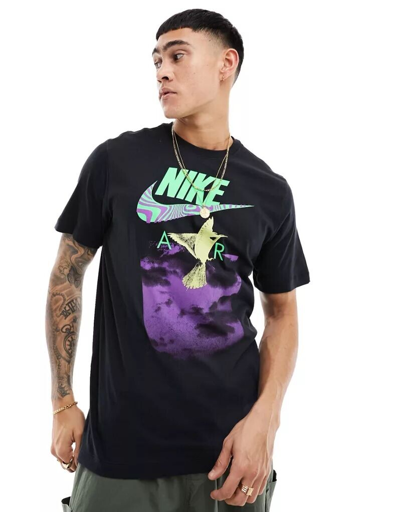 

Черная футболка Nike Brandriff