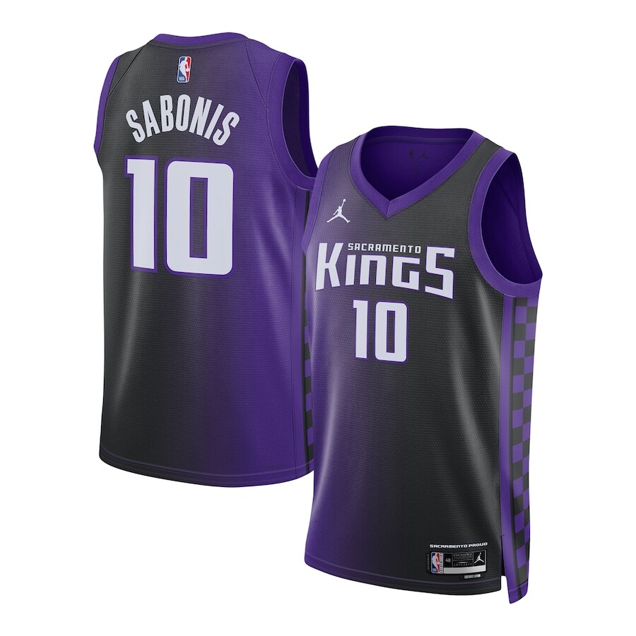 

Джерси Jordan Brand Sacramento Kings, фиолетовый