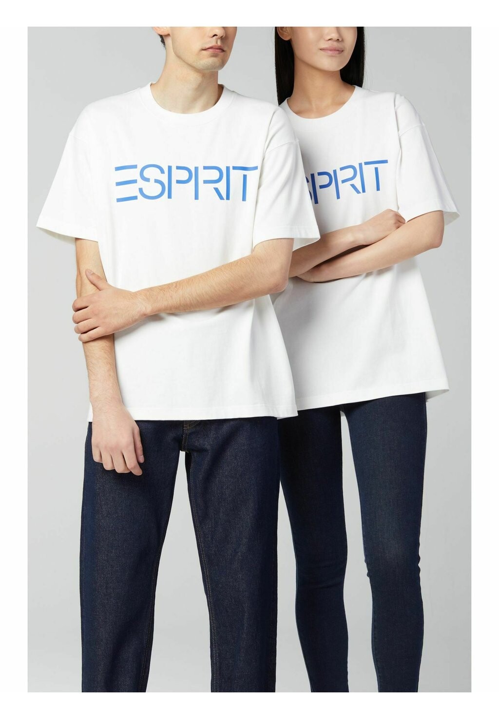 

Футболка с принтом Esprit, белый