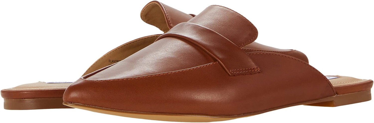 

Лоферы Flavor Flat Mule Steve Madden, цвет Cognac Leather