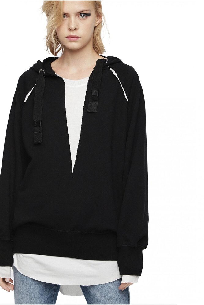 

Толстовка Diesel F-Bleike Sweater &, черный