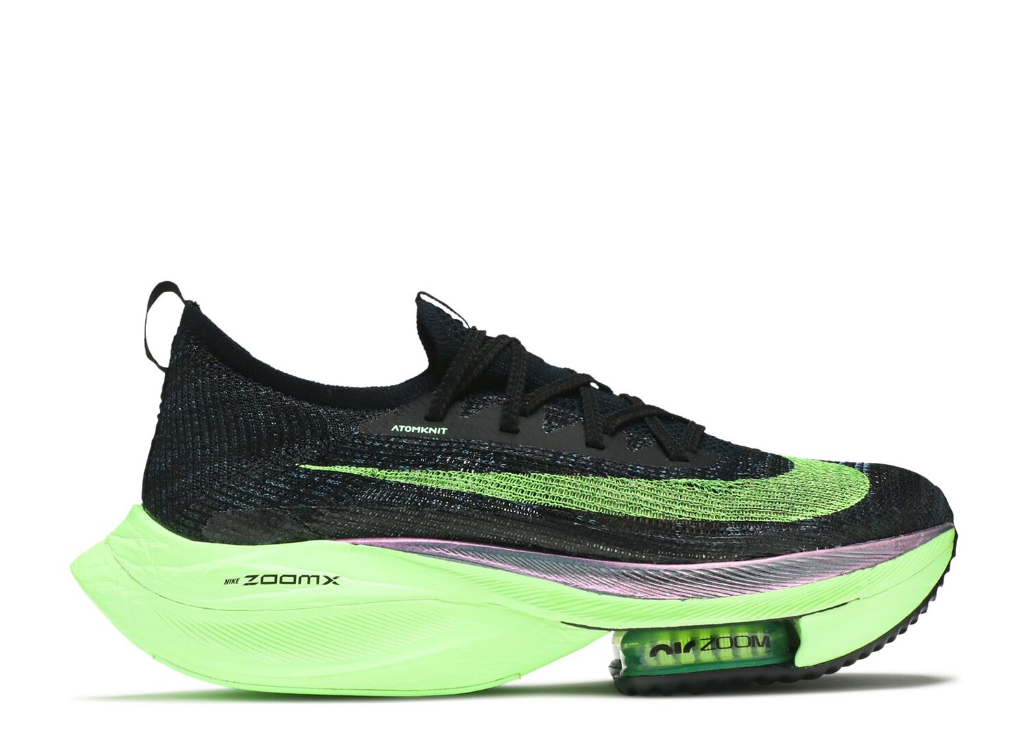 

Кроссовки Nike Wmns Air Zoom Alphafly Next% 'Lime Blast', синий