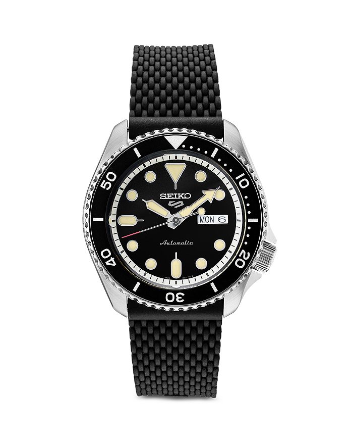 Спортивные часы Seiko Watch 42,5 мм, черный