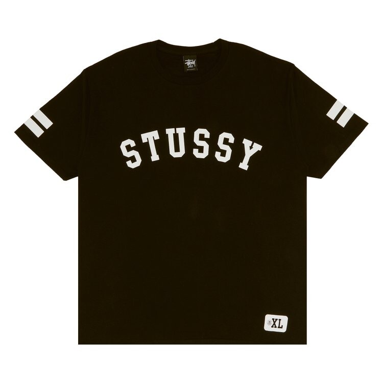

Футболка Stussy Athletic 'Black', черный