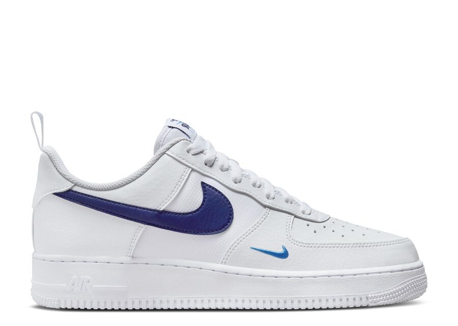 

Кроссовки Nike Air Force 1, цвет White Deep Royal Blue
