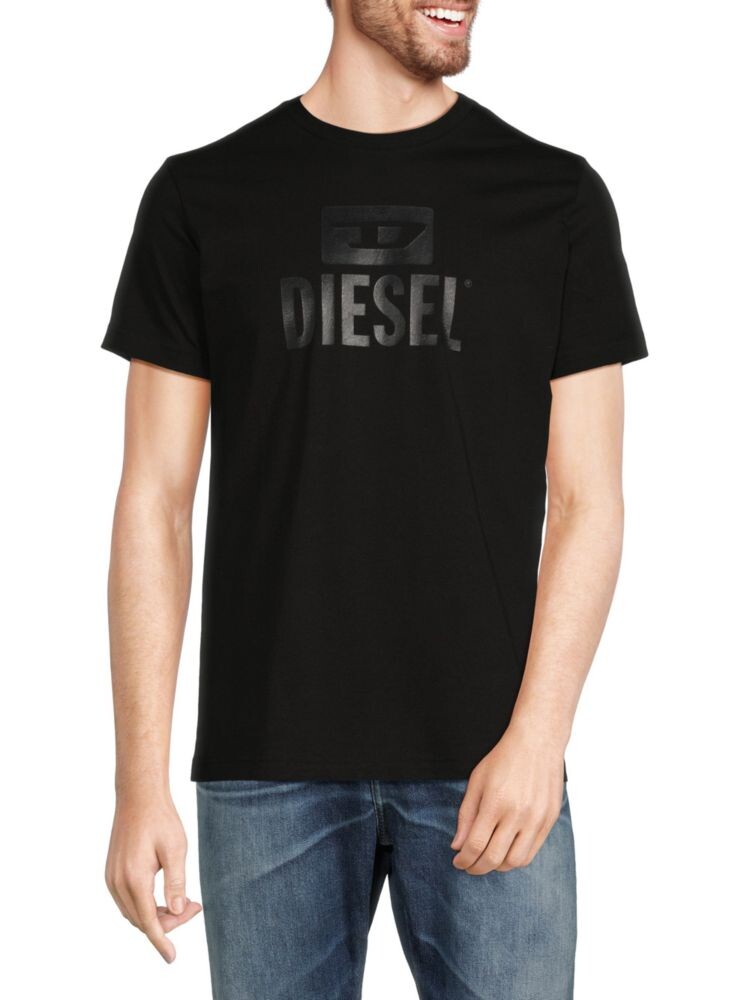 

Футболка с логотипом Диего Diesel, черный