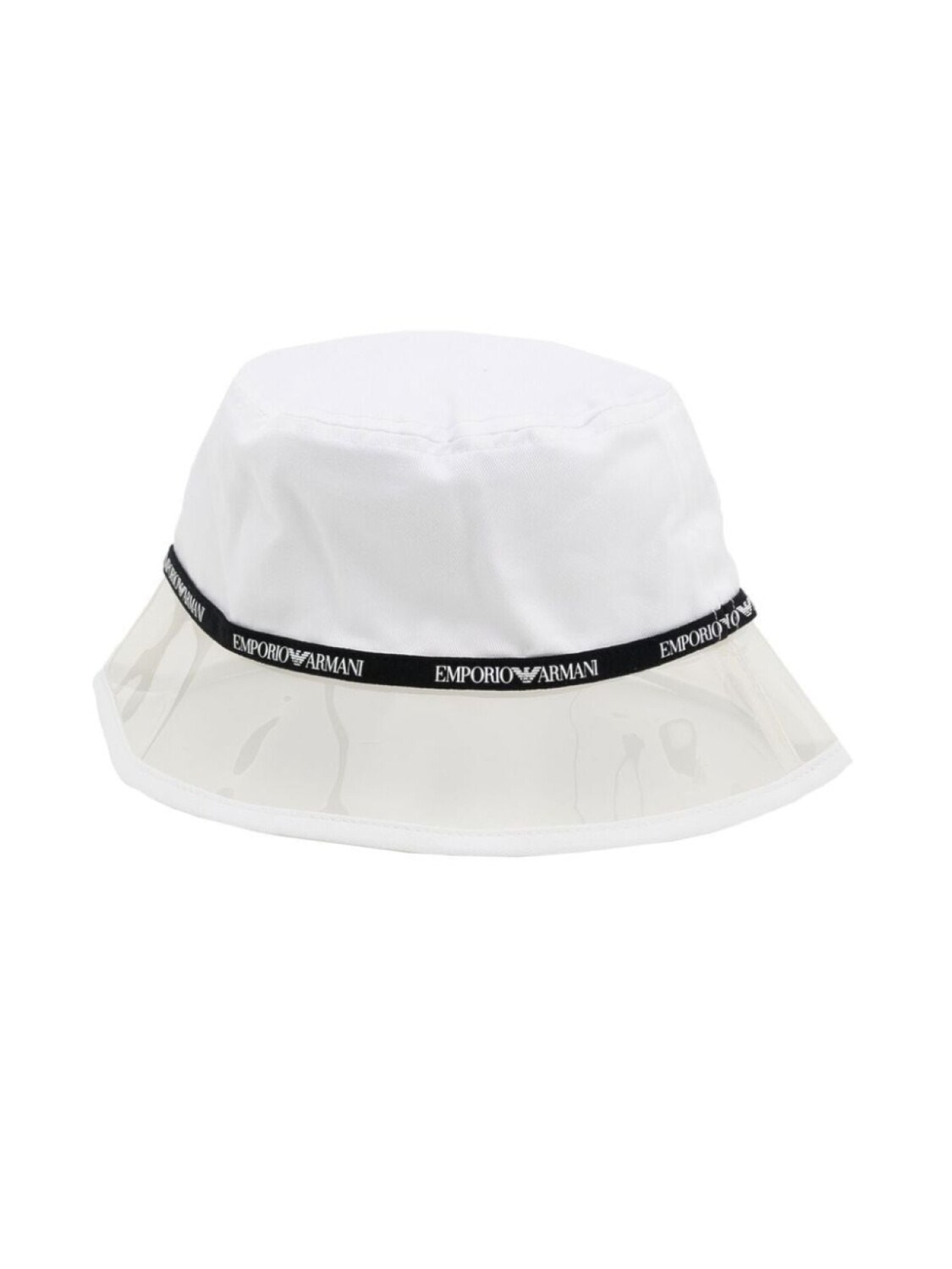 

Emporio Armani Kids панама с логотипом, белый