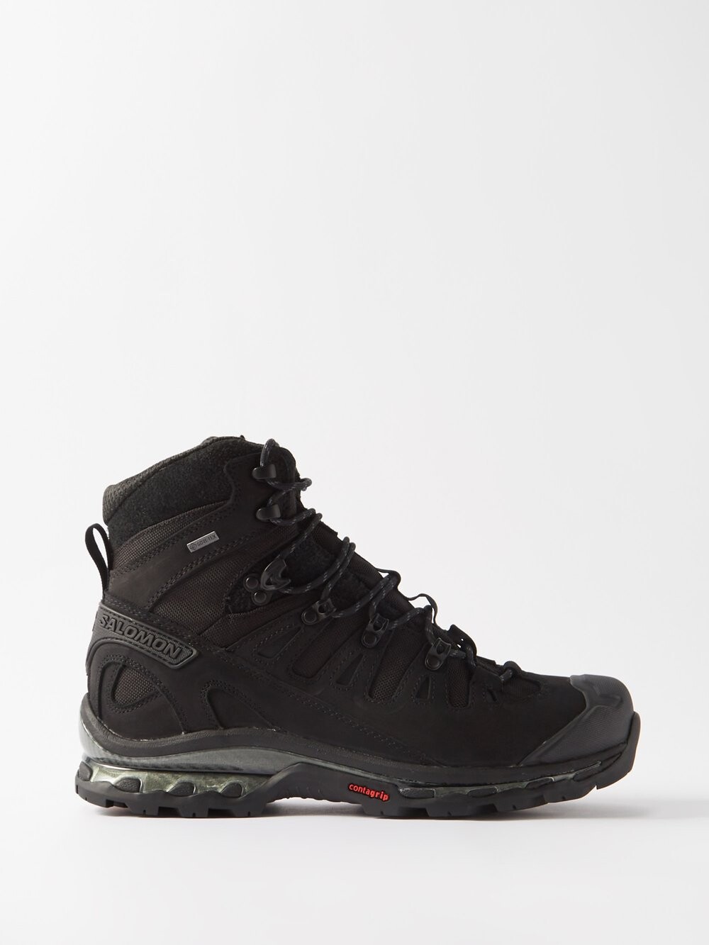 

Ботинки quest gtx advanced из сетки и нубука Salomon, черный
