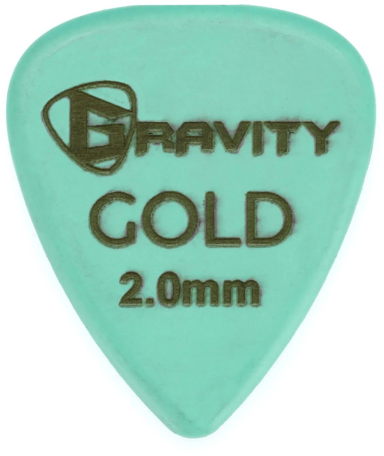 

Gravity Picks Традиционный гитарный медиатор в виде каплевидного цвета, цвет золота, морская пена, 2,0 мм