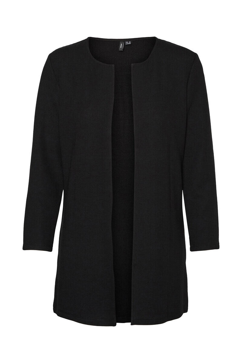 

Базовый вязаный кардиган. Vero Moda, черный