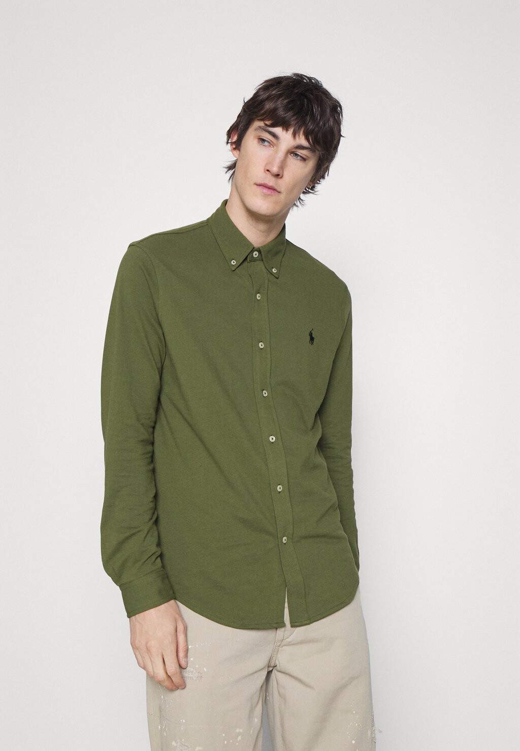

Рубашка LONG SLEEVE Polo Ralph Lauren, тёмно-шалфейный