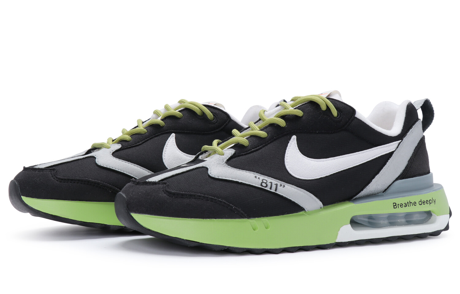 

Кроссовки Nike Air Max Dawn Мужчины, Black-green-gray