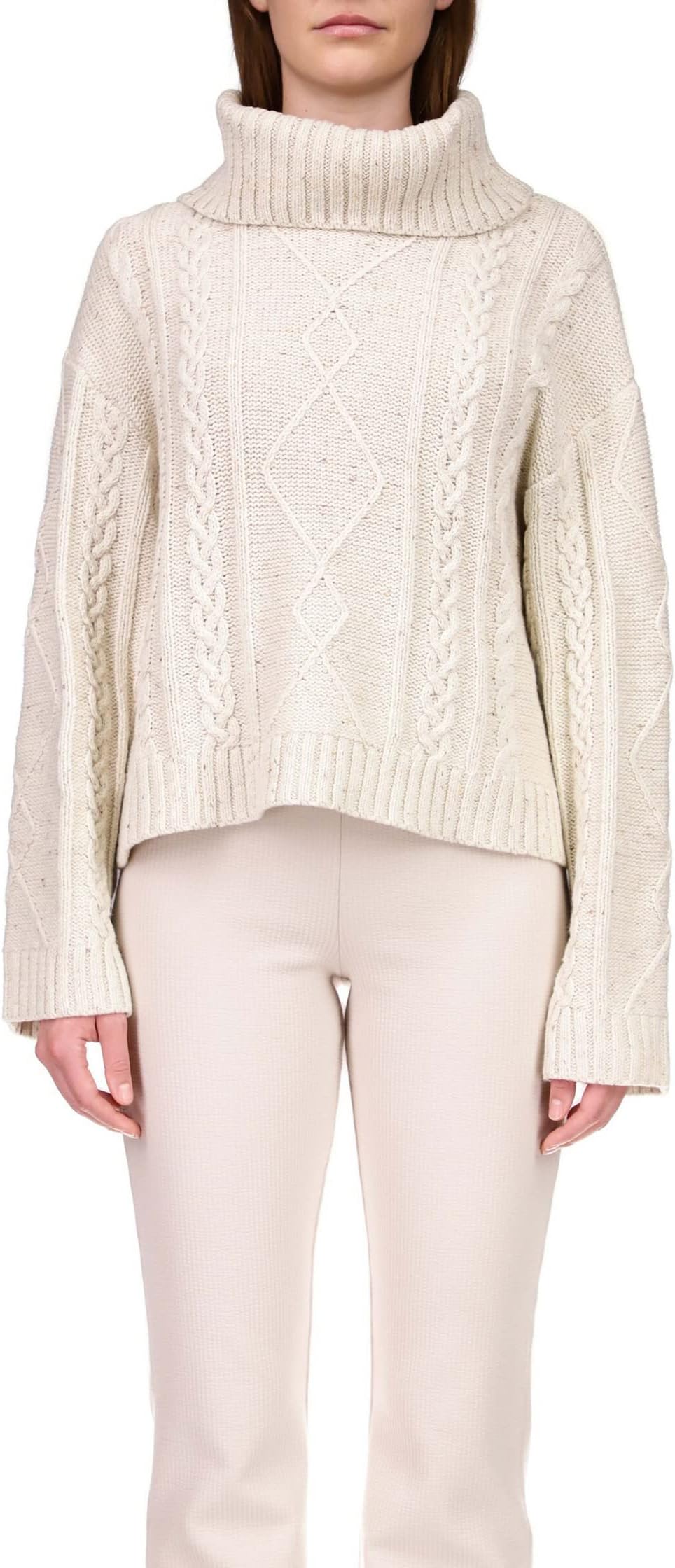 цена Модный вязаный свитер Sanctuary, цвет Toasted Marshmellow