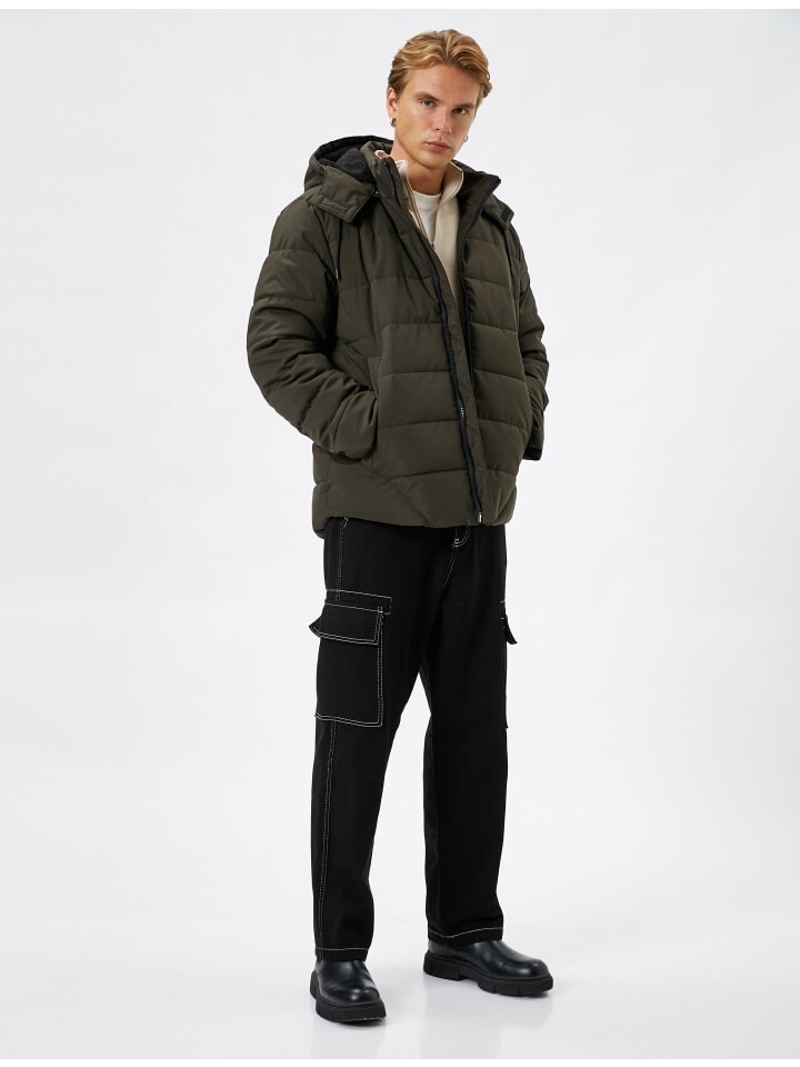 

Куртка KOTON Anorak, хаки
