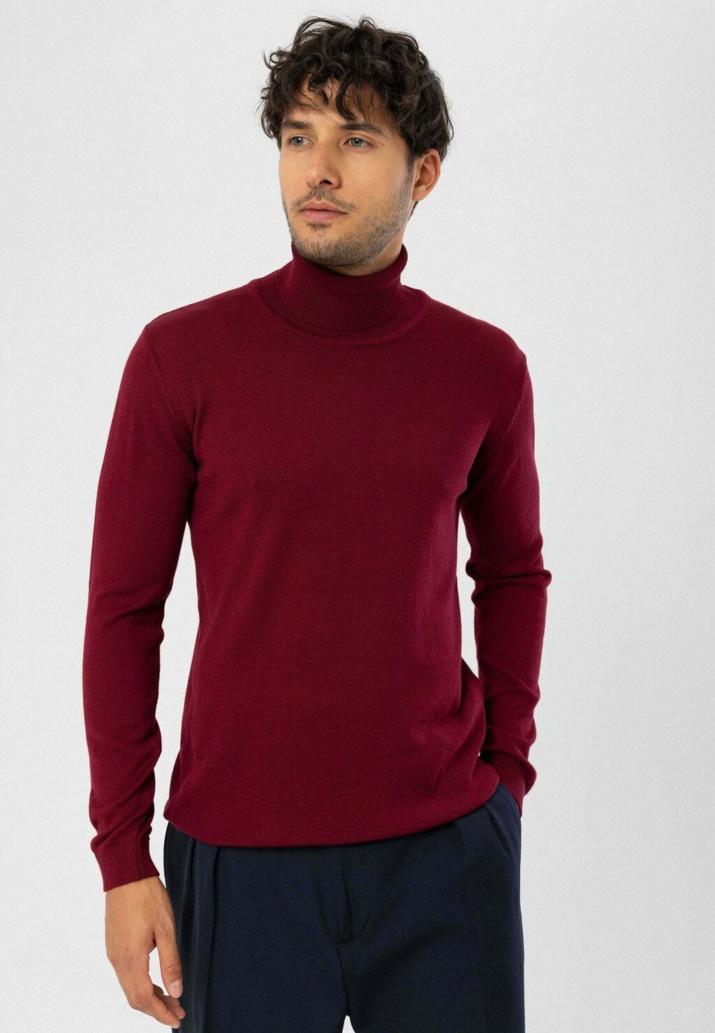 

Свитер Blend Roll Neck dandalo, цвет burgundy