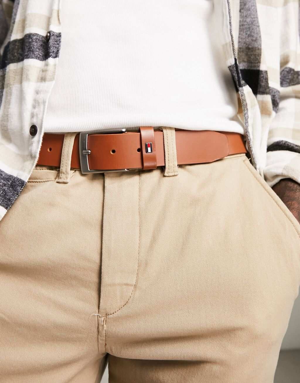 

Коричневый ремень Tommy Hilfiger adain 3,5