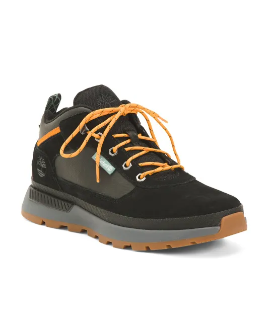 

Мужские замшевые низкие кроссовки Field Trekker Timberland, черный