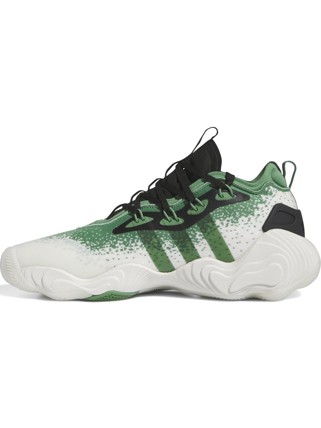 Баскетбольные кроссовки Trae Young 3 Adidas, цвет off white preloved green core black