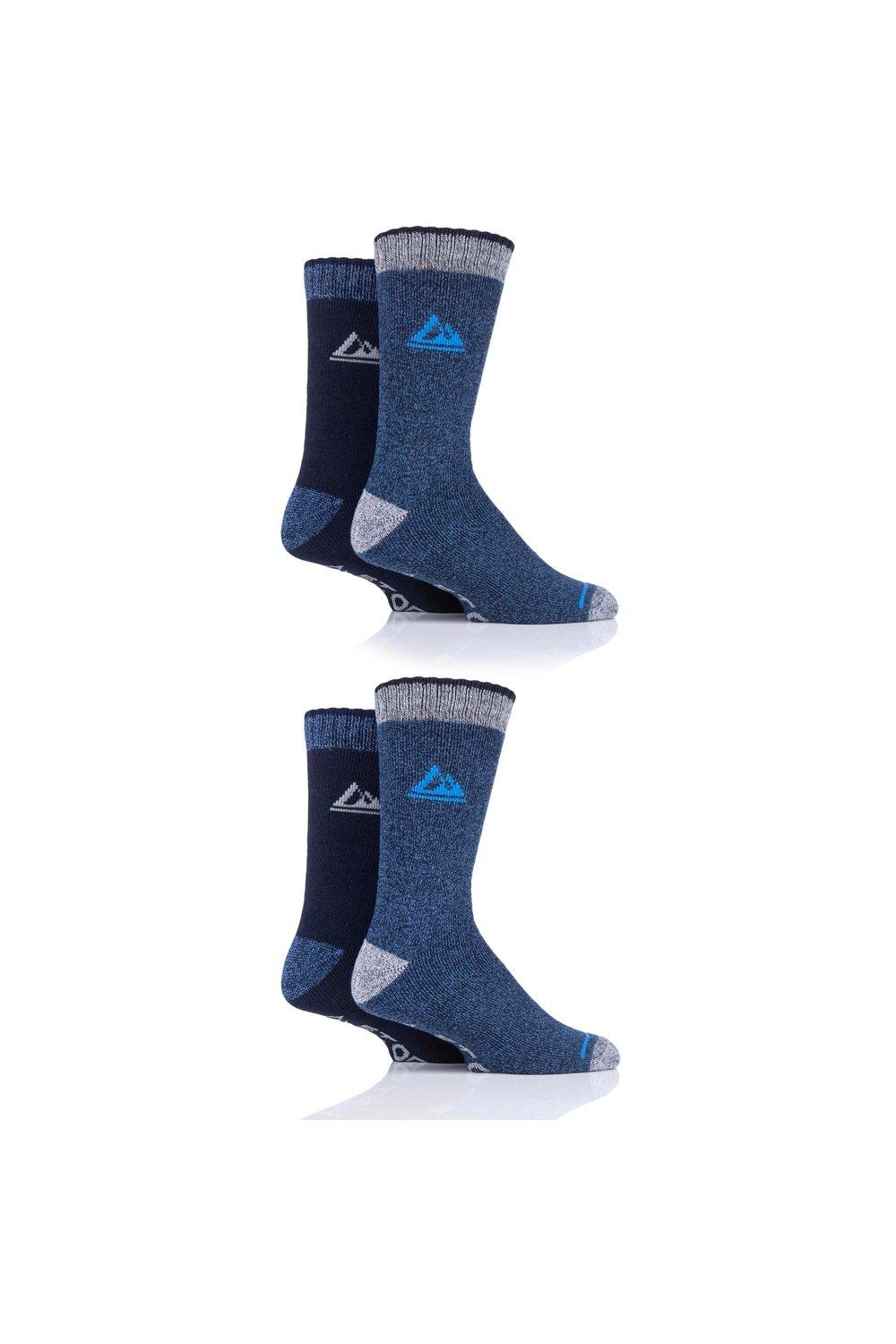 4 пары носков Performance Boot SOCKSHOP Storm Bloc, синий утеплители для ног игро beauty махровые 1 пар