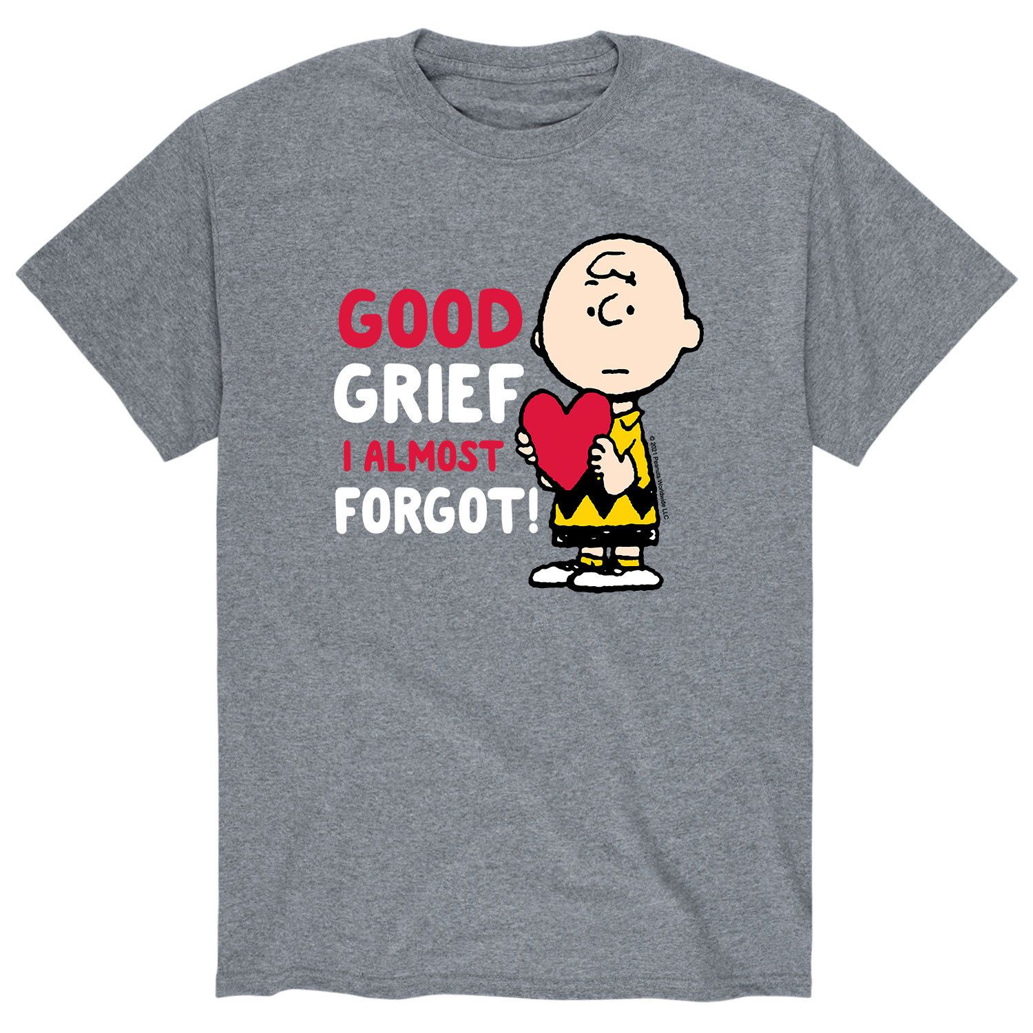 

Мужская футболка с арахисом Good Grief Forgotten Licensed Character