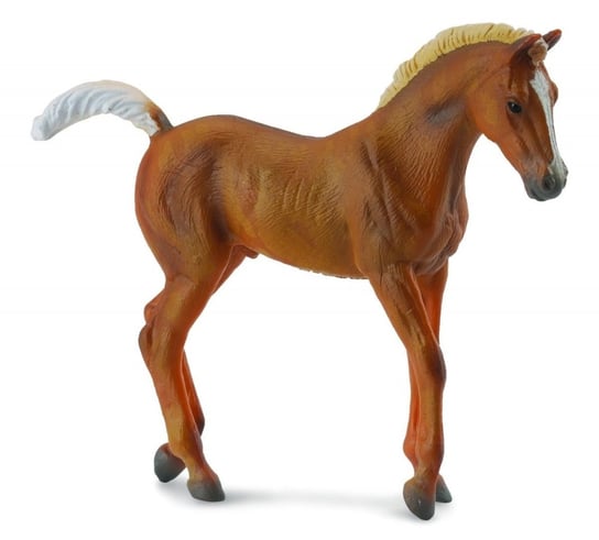 Collecta, Коллекционная статуэтка, Жеребёнок Каштан collecta коллекционная статуэтка домашнее животное перуанская лошадь жеребенок пасо каштан