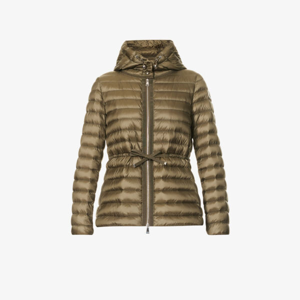 

Стеганая куртка-пуховик Raie с капюшоном Moncler, зеленый