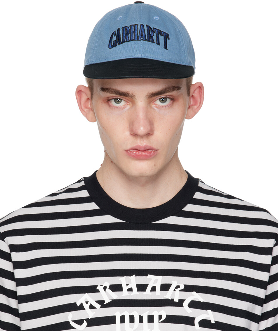 

Синяя кепка Престон Carhartt Work In Progress