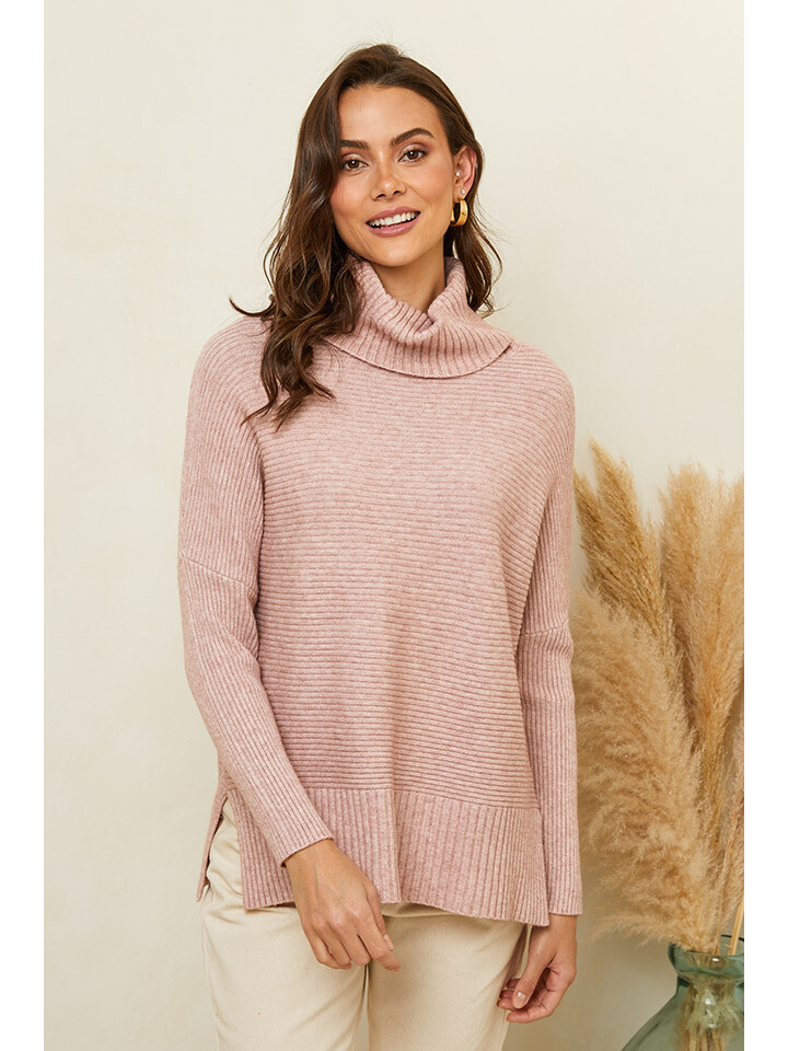 

Свитер Soft Cashmere Rollkragen, розовый