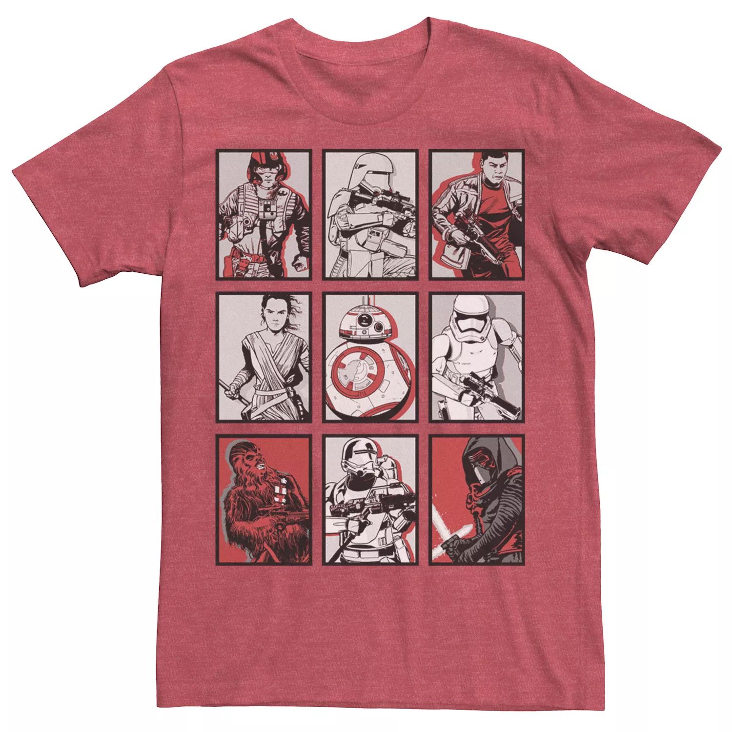 цена Мужская футболка с графическим плакатом и плакатом «Пробуждение Силы» Star Wars