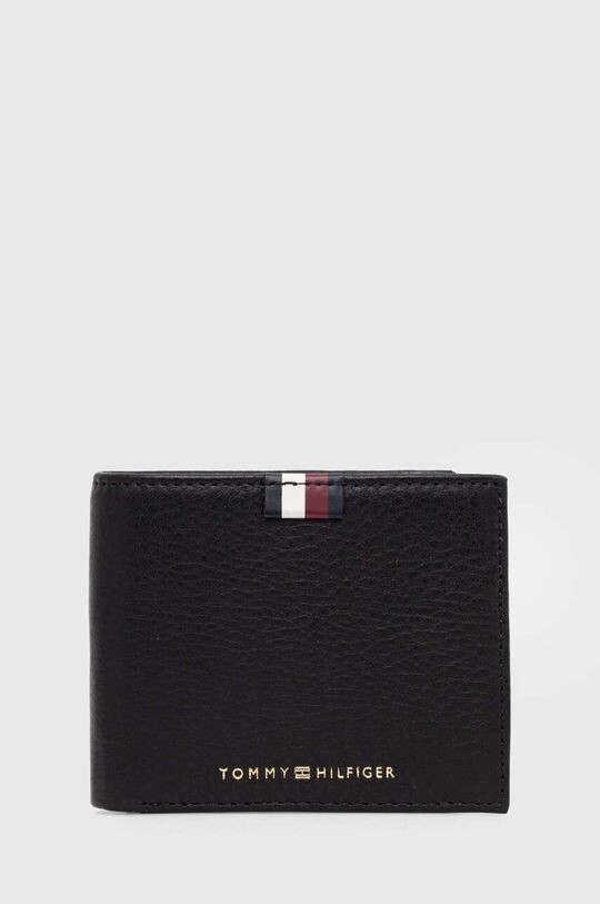 

Кожаный кошелек Tommy Hilfiger, черный