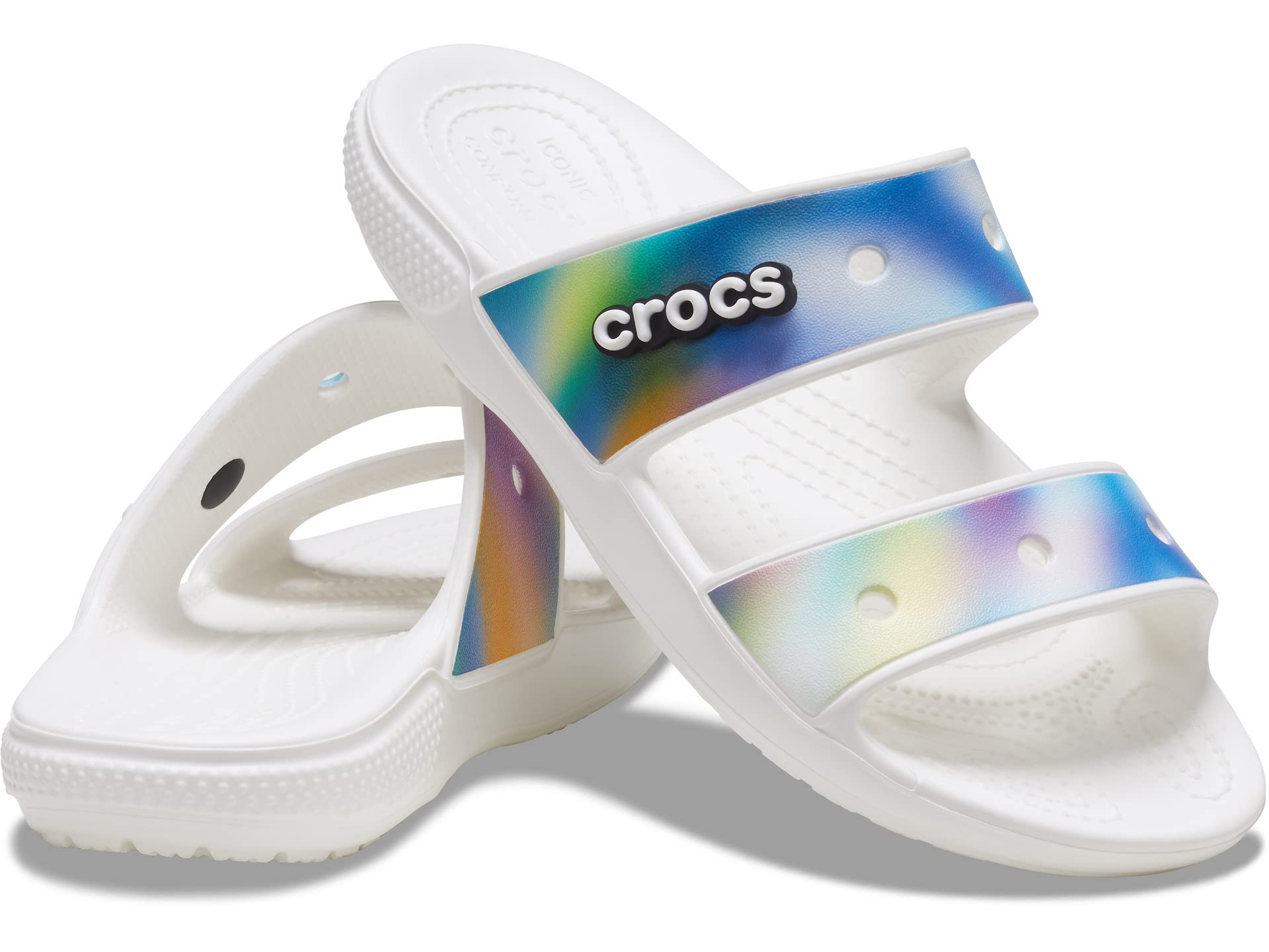 

Сандалии Crocs Classic Sandal - Tie-Dye Graphics