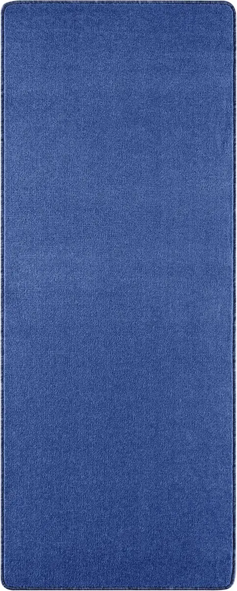 

HANSE Домашняя дорожка "Шаши", прямоугольная, короткий ворс, однотонный, ковер, мягкий, столовая, детская, прихожая HANSE Home 80х300 см, синий